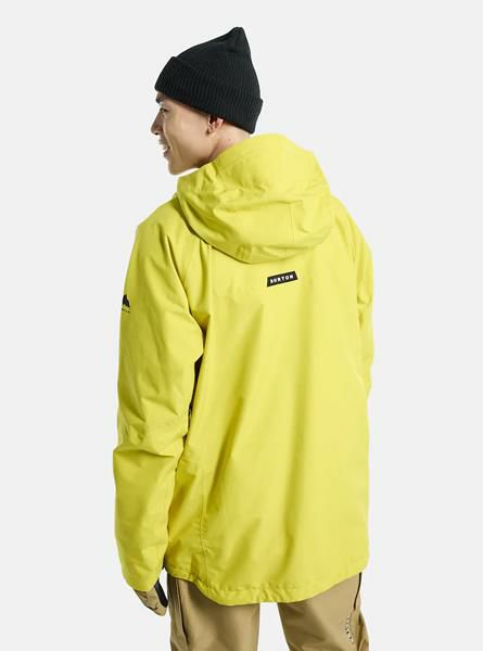 バートン 23-24 スノーボードウェア メンズ ゴアテックス ジャケット GORETEX POWLINE -jacket / SULFUR-TRUE  BLACK GORE-TEX BURTON【スノーボード・ウエア・スノボー用品】【C1】 | スキー通販WEBSPORTSスキー板・ブーツ・ウェア を正規モデルを最速でお届け！