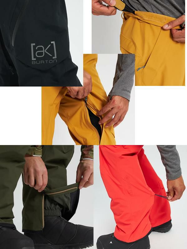 T8 ✨ak burton✨ 大胆 GORE-TEX✨CYCLIC✨ スノボ パンツ