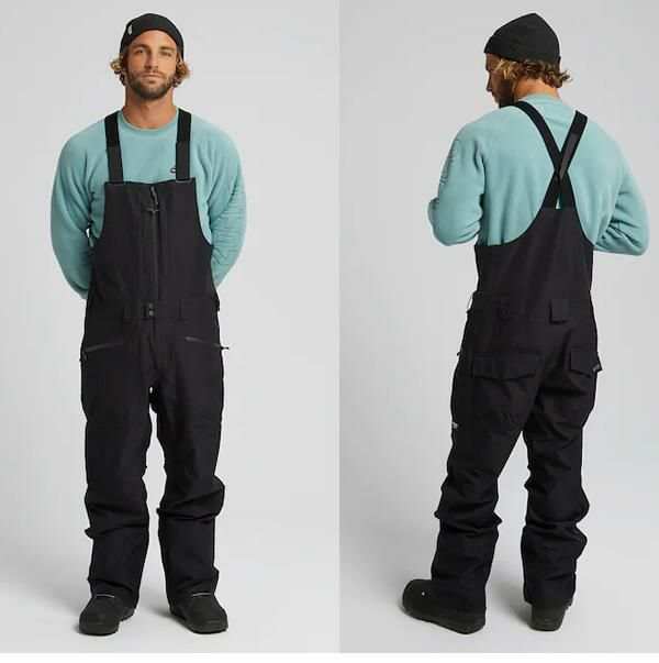 Burton/バートン ゴアテックス ビブパンツ デニムカラー/パッチワーク S BURTON ［ak] コレクション『 Men's Burton ［ak] Cyclic GORE-TEX 2L