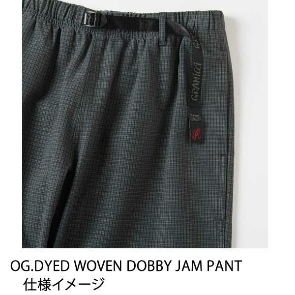 グラミチ O.G.DYED WOVEN DOBBY JAM PANT メンズ O.Gダイウーブン