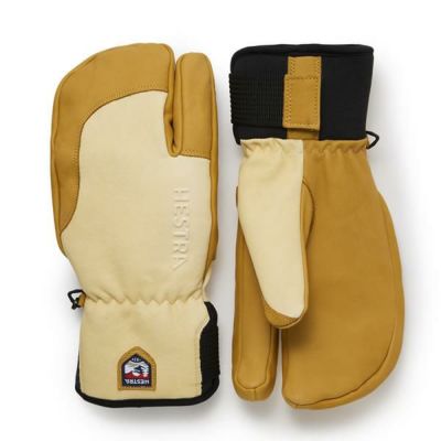 ヘストラ 3フィンガー Topo 3-Finger / Natural Brown/Tan（33872-700701)（24-25 2025）hestra グローブ 日本正規品【C1】