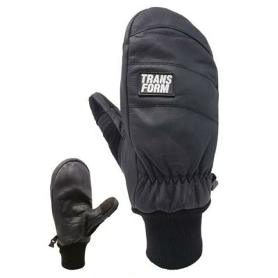 処分価格！！スノーボード グローブ ミトン トランスフォーム THE PHOTO INCENTIVE MITT / BLACK(23-24 2024)TRANSFORM 手袋 スノボ【C1】