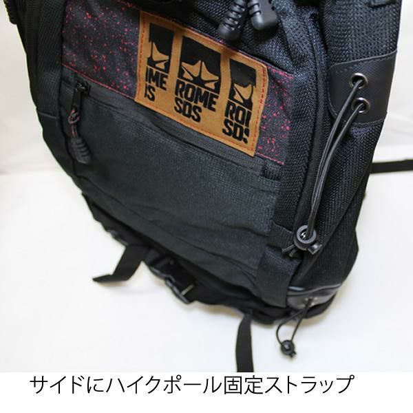 新品】25 ROME SDS HONCHO BACKPACK バックパック BLACK 正規品