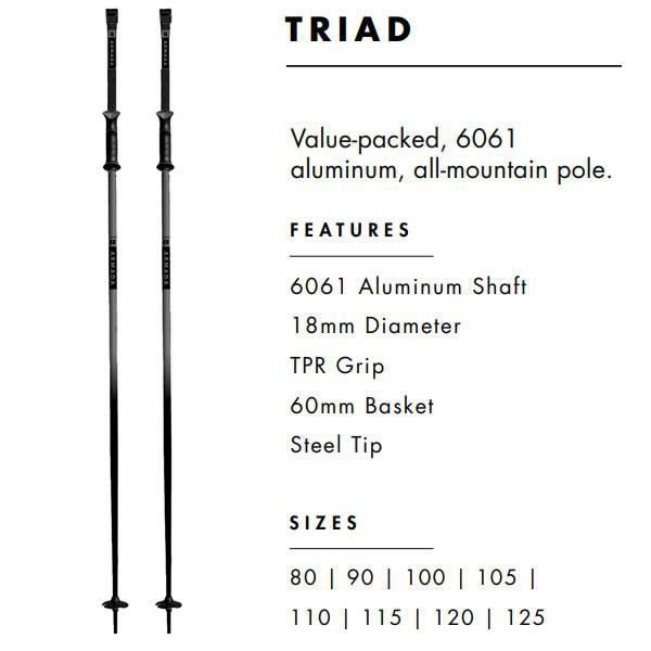 ARMADA アルマダ スキーポール TRIAD BB - スキー