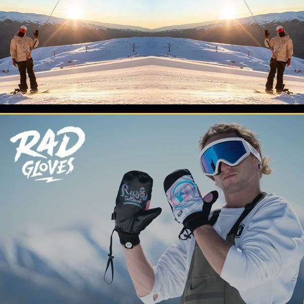 RAD GLOVES ラッドグローブ THE RIPPER PRO MITTEN /SKETCHY ミトン