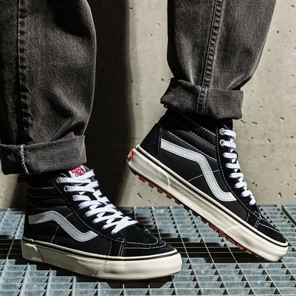 バンズ ブーツ シューズ SK8-HI MTE1 BLACK-WHITE ブラックホワイト VN0A5HZY6BT VANS SNOW BOOTS  防水 防寒 防滑 ヴァンズ ブーツ | スキー通販WEBSPORTSスキー板・ブーツ・ウェアを正規モデルを最速でお届け！