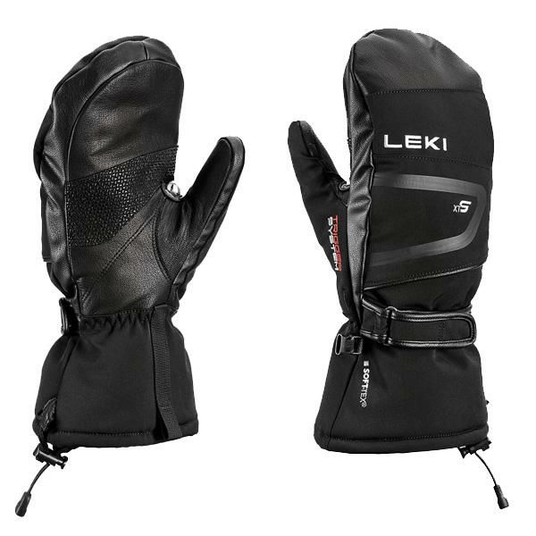 レキ スキーグローブ ミトン LEKI DETECT XT 3D MITT ブラック (23-24) トリガーS 搭載 leki グローブ【C1】