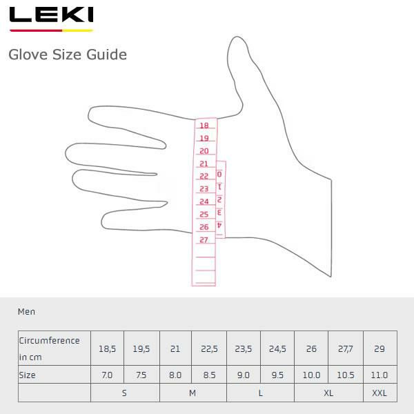 レキ スキーグローブ ミトン LEKI DETECT XT 3D MITT ブラック (24-25