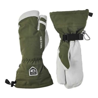 ヘストラ 3フィンガー スキーグローブ ミトン ヘリ スキー 3-FINGER / OLIVE（30572-870) (24-25 2025)  heli ski 3FINGER hestra スキーグローブ