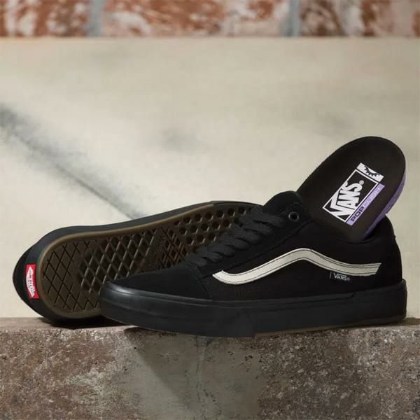 バンズ スニーカー VANS BMX OLD SKOOL BLACK/BLACK (VN0005UZBKA