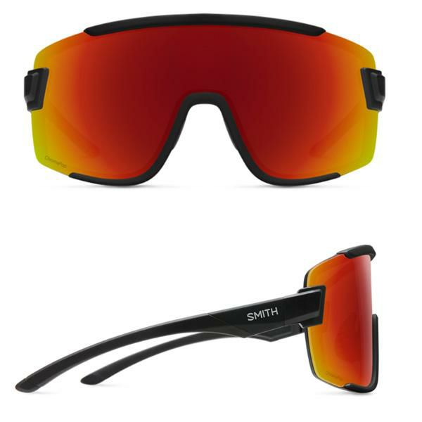 SMITH スポーツサングラス 赤レンズ 交換用レンズ付き　Wildcat スミス サングラス smith wildcat Matte Black（CP Red Mirror）クロマ