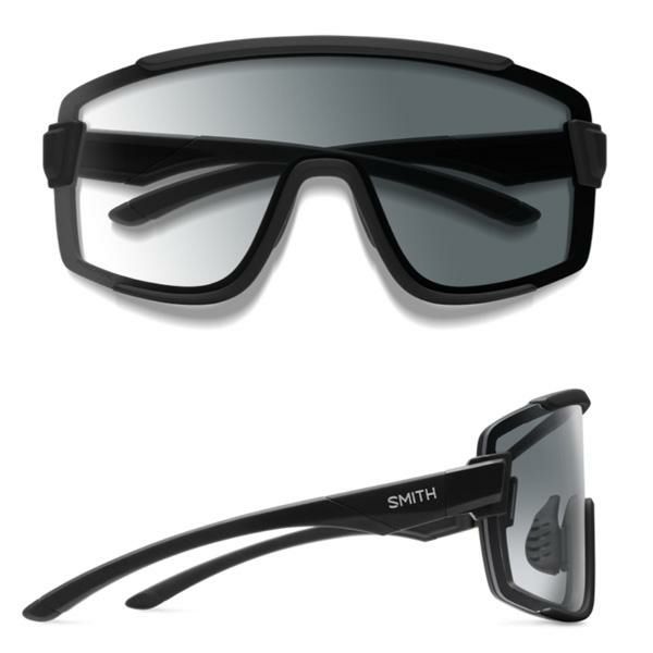 スミス サングラス 調光 smith wildcat Matte Black (CP Photo C to 