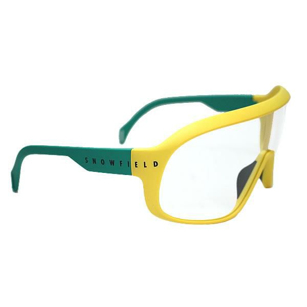 SNOWFIELD 調光サングラス SF-13 イエローグリーン YG 調光クリアto