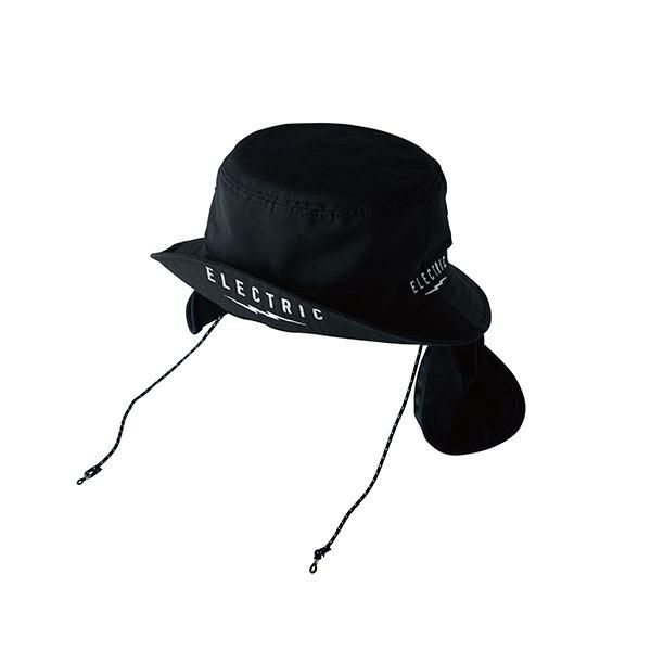 エレクトリック BOONIE HAT ブーニーハット BLACK サンシェード　サングラスコード付き 日焼け防止　 ELECTRIC