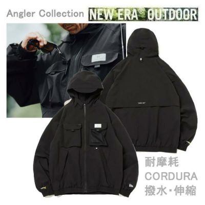 ニューエラ アウトドア フィールド トラックジャケット Angler Collection ブラック (14116999) NEWERA  YOSHIDA BROTHERS　日本正規品