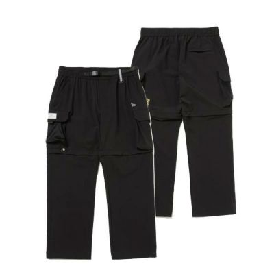 ニューエラ アウトドア フィールド 2Way トラックパンツ Angler Collection ブラック (14117001) NEWERA  YOSHIDA BROTHERS　日本正規品