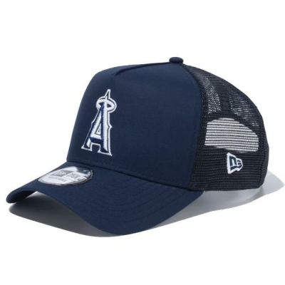 ニューエラ キャップ 9FORTY MLB タイプライター エンゼルス ネイビー (14109714) NEWERA 帽子 正規品 