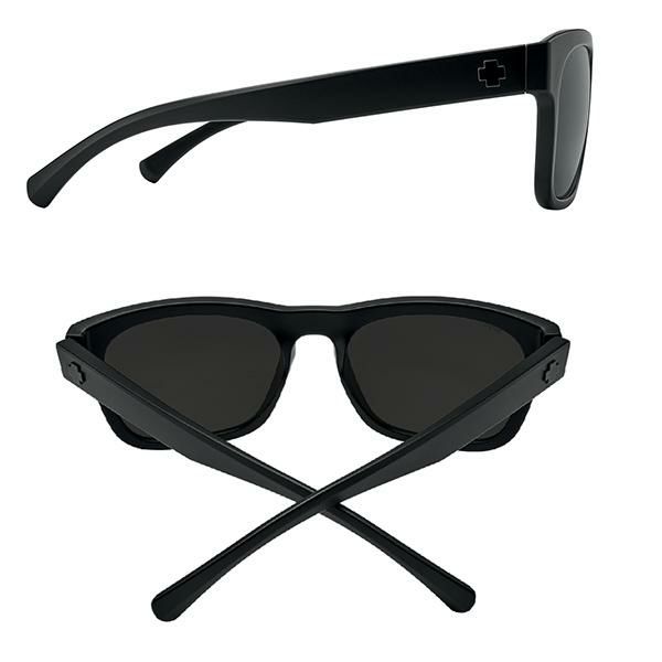 スパイ 偏光サングラス クロスウェイ SPY CROSSWAY Matte Black/Grey