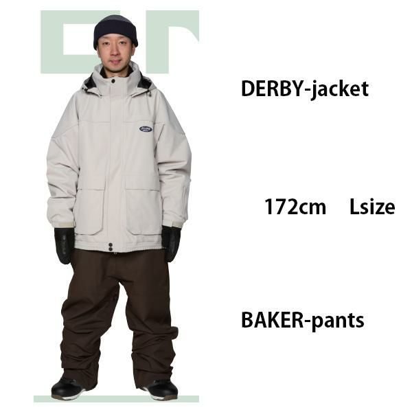 SCAPE エスケープ スノーボードウェア 24-25 DERBY -jacket