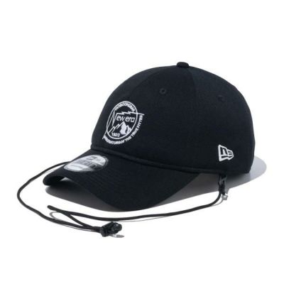 ニューエラ キャップ　アウトドア 9THIRTY ロングバイザー TRIENT ブラック(14110131) 930 newera CAP 帽子 正規品　防蚊　虫よけ