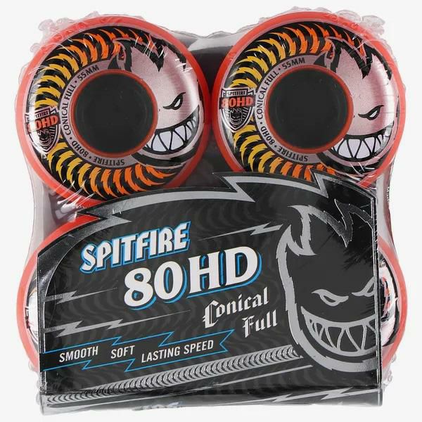 スケボー ソフトウィール SPITFIRE 80HD FADE ORANGE CONICAL