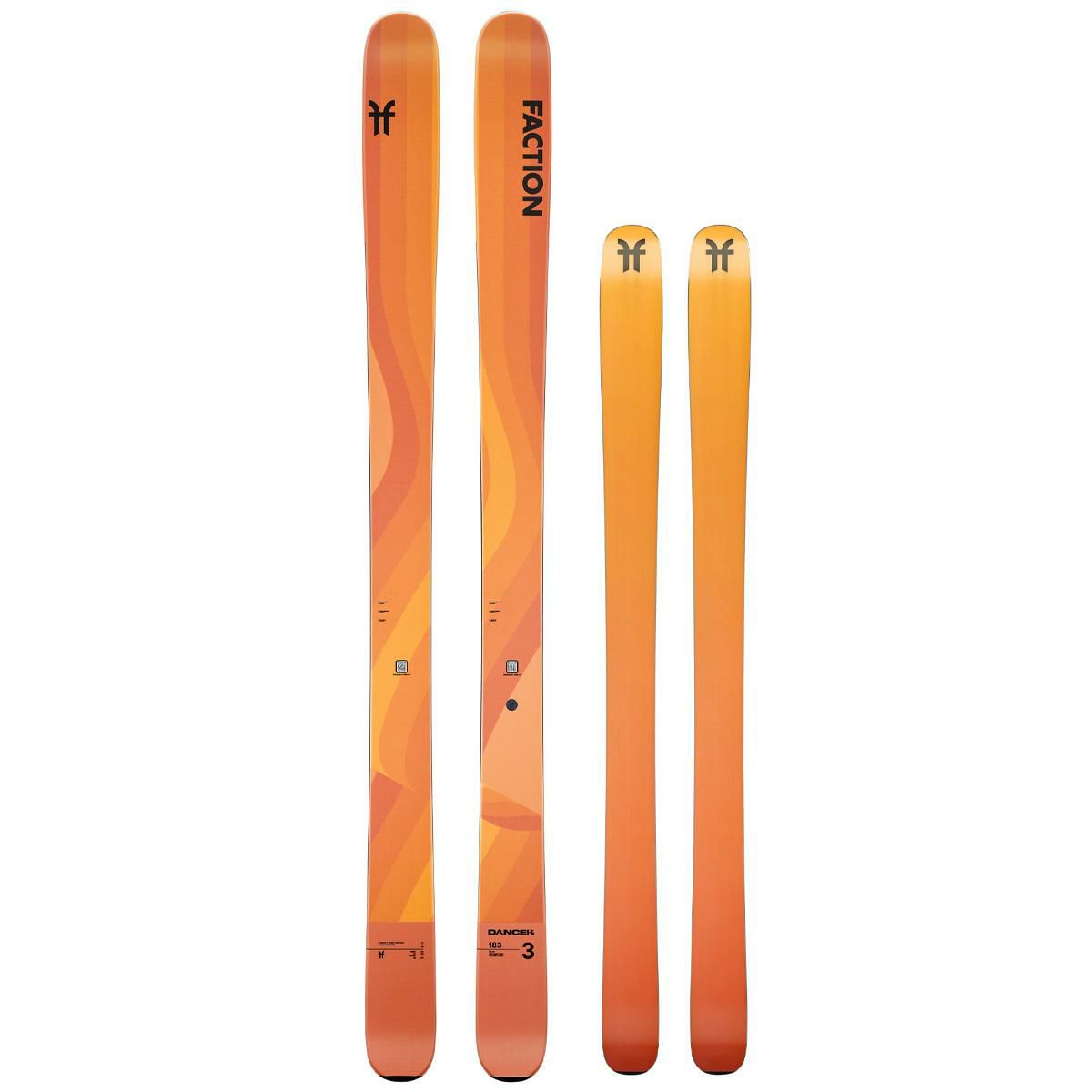 FACTION SKI 2025 DANCER 3 -Turquoise- ダンサー3 スキー板 単品 (板 