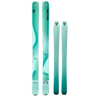 FACTION SKI 2025 DANCER 3 -Turquoise- ダンサー3 スキー板 単品 (板のみ) 24-25 ファクション スキー板  日本正規品【L2】【代引不可】 | スキー通販WEBSPORTSスキー板・ブーツ・ウェアを正規モデルを最速でお届け！