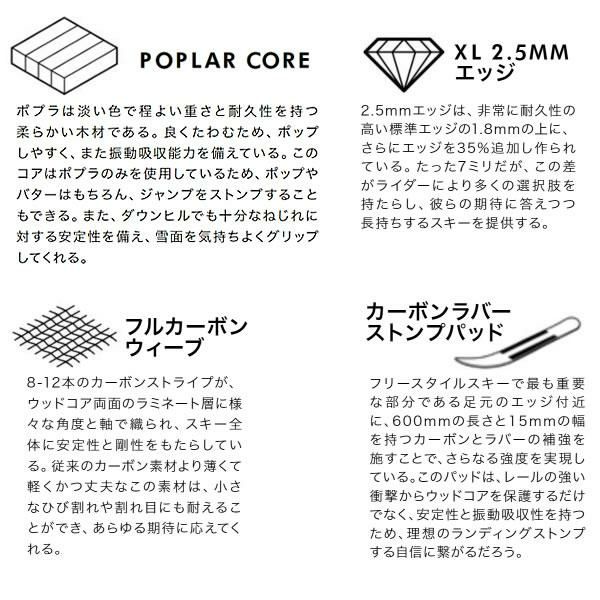 FACTION SKI 2023 STUDIO 1X スタジオ1 エックス スキー板 単品 FACTION SKI 2023 STUDIO 1X スタジオ1 エックス スキー板 単品
