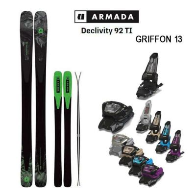 アルマダ スキー板 ディクリビティ 92 Ti ARMADA DECLIVITY 92 Ti + 25 マーカー GRIFFON 13  100mmブレーキ (24-25 2025)日本正規品【L2】【代引不可】 |  スキー通販WEBSPORTSスキー板・ブーツ・ウェアを正規モデルを最速でお届け！