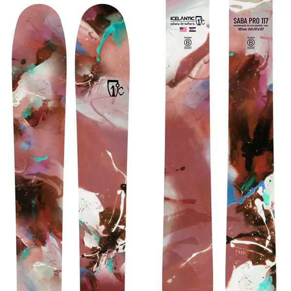 ICELANTIC アイスランティック スキー 2025 SABA PRO 117 スキー ICELANTIC アイスランティック スキー 2025 SABA PRO 117 スキー