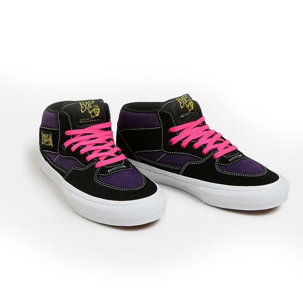 バンズ スケート ハーフキャブ VANS SKATE HALF CAB / BLACK/PURPLE (VN0A2Z34B5P)ヴァンズ スニーカー  スケボーシューズ | スキー通販WEBSPORTSスキー板・ブーツ・ウェアを正規モデルを最速でお届け！