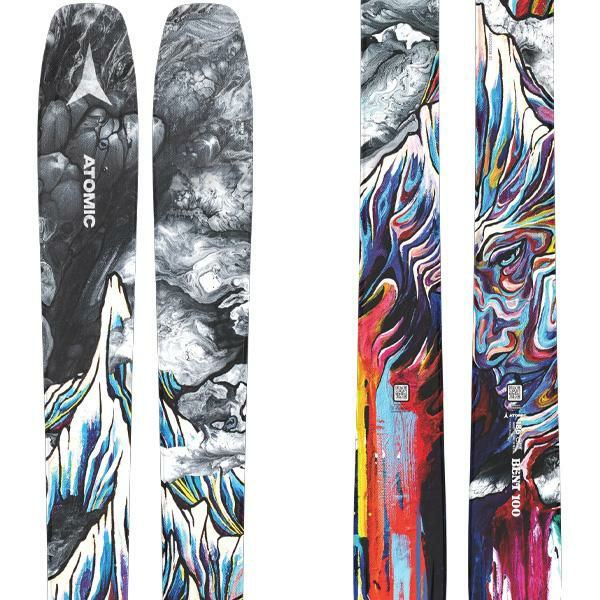 売上実績NO.1 アトミックスキー板 2025 (板のみ 単品 スキー板 100 BENT 160cm~