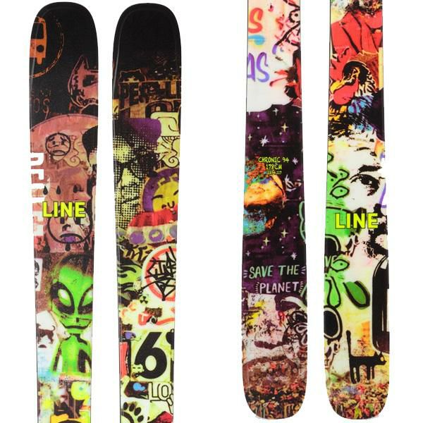 LINE スキー板 2025 CHRONIC 94 単品 (板のみ) LN24018700 クロニック