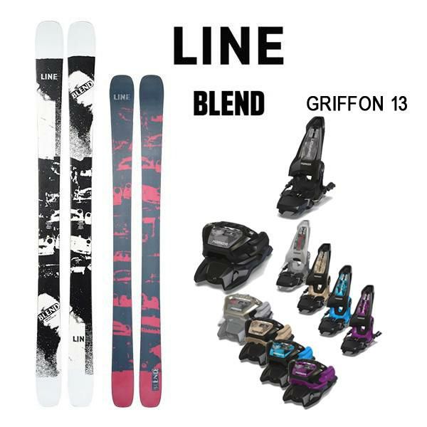 LINE スキー板 BLEND ブレンド (24-25 2025) + 25 マーカー GRIFFON 13 100mmブレーキ 日本正規品  【L2】【代引不可】 | スキー通販WEBSPORTSスキー板・ブーツ・ウェアを正規モデルを最速でお届け！