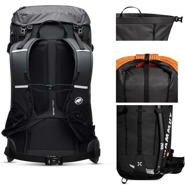 マムート リュック MAMMUT Trion 38L /BLACK 2520-03842 マウンテニア
