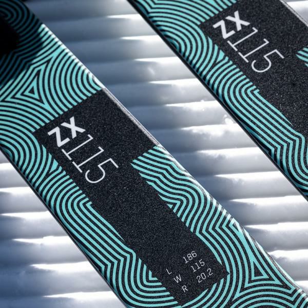 KASTLE フリーライドスキー 2026 ZX 115 スキー板 単品 (板のみ