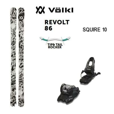 フォルクル フリースタイルスキー VOLKL REVOLT 81 (24-25 2025) + 25 マーカー SQUIRE 10  85mmブレーキ【L2】【代引き不可】 | スキー通販WEBSPORTSスキー板・ブーツ・ウェアを正規モデルを最速でお届け！