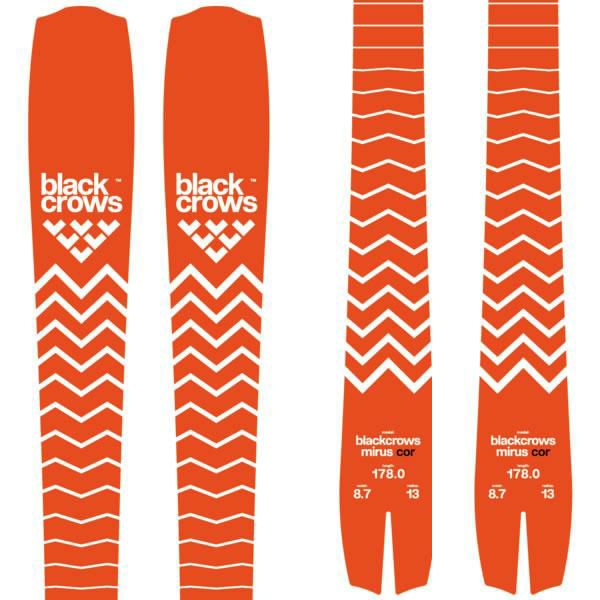 blackcrows スキー板 Mirus Cor 単品 (板のみ) ミルスコア
