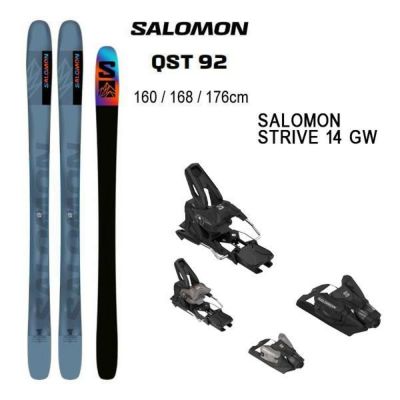 SALOMON サロモン 24-25 QST 98 スキー単品 SALOMON・サロモンスキー用品通販WEBSPORTS