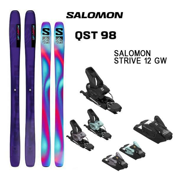 SALOMON サロモン 24-25 QST 98 スキー単品 SALOMON・サロモンスキー用品通販WEBSPORTS