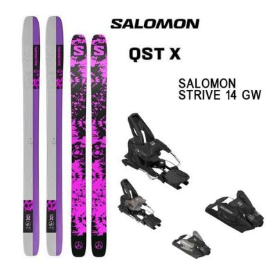 SALOMON サロモン 24-25 QST X スキー単品 SALOMON・サロモンスキー用品通販WEBSPORTS