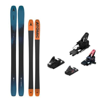 アトミック スキー板 MAVERICK 95 TI (24-25 2025) + 25 アトミック STRIVE 14 GW 100mmブレーキ atomic ski 日本正規品 【L2】【代引不可】