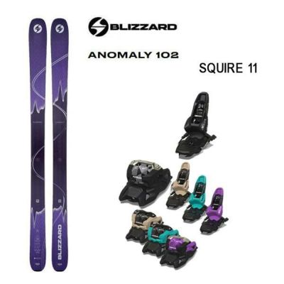 ブリザード スキー板 (24-25 2025) RUSTLER 11 + 25 マーカー SQUIRE 11 + 120mmブレーキ blizzard  ski 【L2】【代引不可】 | スキー通販WEBSPORTSスキー板・ブーツ・ウェアを正規モデルを最速でお届け！