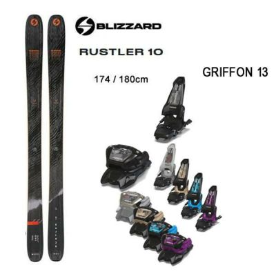 ブリザードスキー 2025 RUSTLER 9 スキー板 単品 (板のみ) ラスラー9 フリーライド・バックカントリー 24-25 blizzard  スキー板 【L2】【代引不可】 | スキー通販WEBSPORTSスキー板・ブーツ・ウェアを正規モデルを最速でお届け！