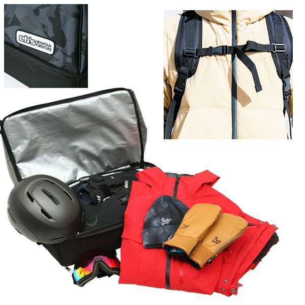 ebs エビス スノーボード 背負えるブーツケース MULTI CONTAINER