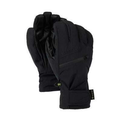 バートン スノーボード グローブ Burton GORETEX  UNDER / True Black 5本指 アンダーグローブ インナーグローブ付き (24-25 2025) ゴアテックス　スノボ 手袋  【C1】
