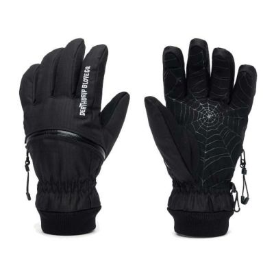 deathgrip glove co デスグリップ Ghoul Glove ブラック 5本指 スノーボード スキー グローブ 手袋 (HANDOUT ハンドアウト)【C1】