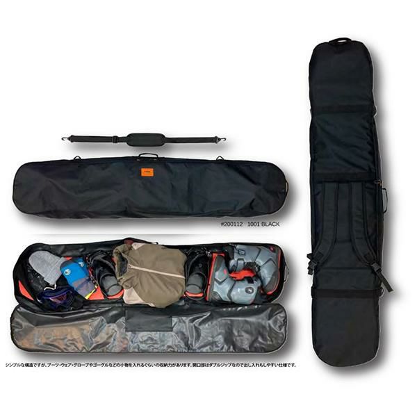 スノーボード ブラック・オレンジ・マルチカラー スノーボードケース ORAN'GE （オレンジ） MULTI BOARD BAG マルチ