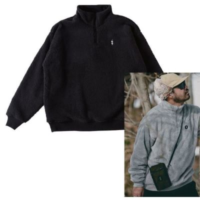 ELECTRIC エレクトリック ボアフリース UNDERVOLT REVERSIBLE HALF ZIP   2色  リバーシブル　ハーフジップ　 エレクトリック アパレル　アウトドア　ウェア