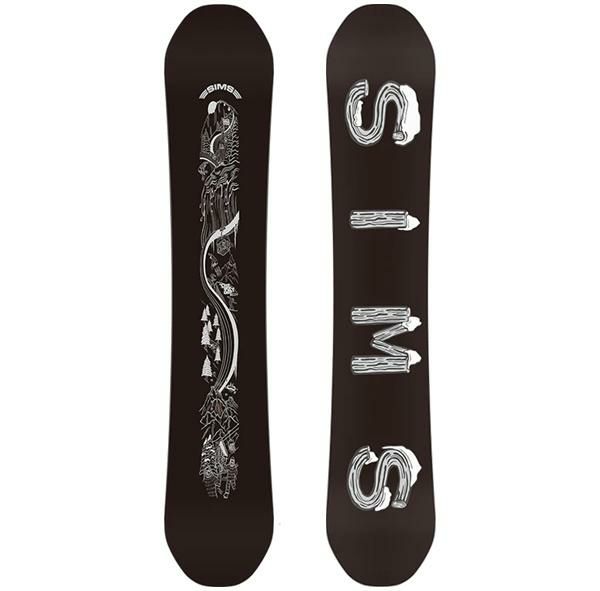 SIMS シムス スノーボード the DAY BLACK (23-24 2024) SNOWBOARD 日本正規品 スノーボード  板【L2】【代引不可】 | スキー通販WEBSPORTSスキー板・ブーツ・ウェアを正規モデルを最速でお届け！